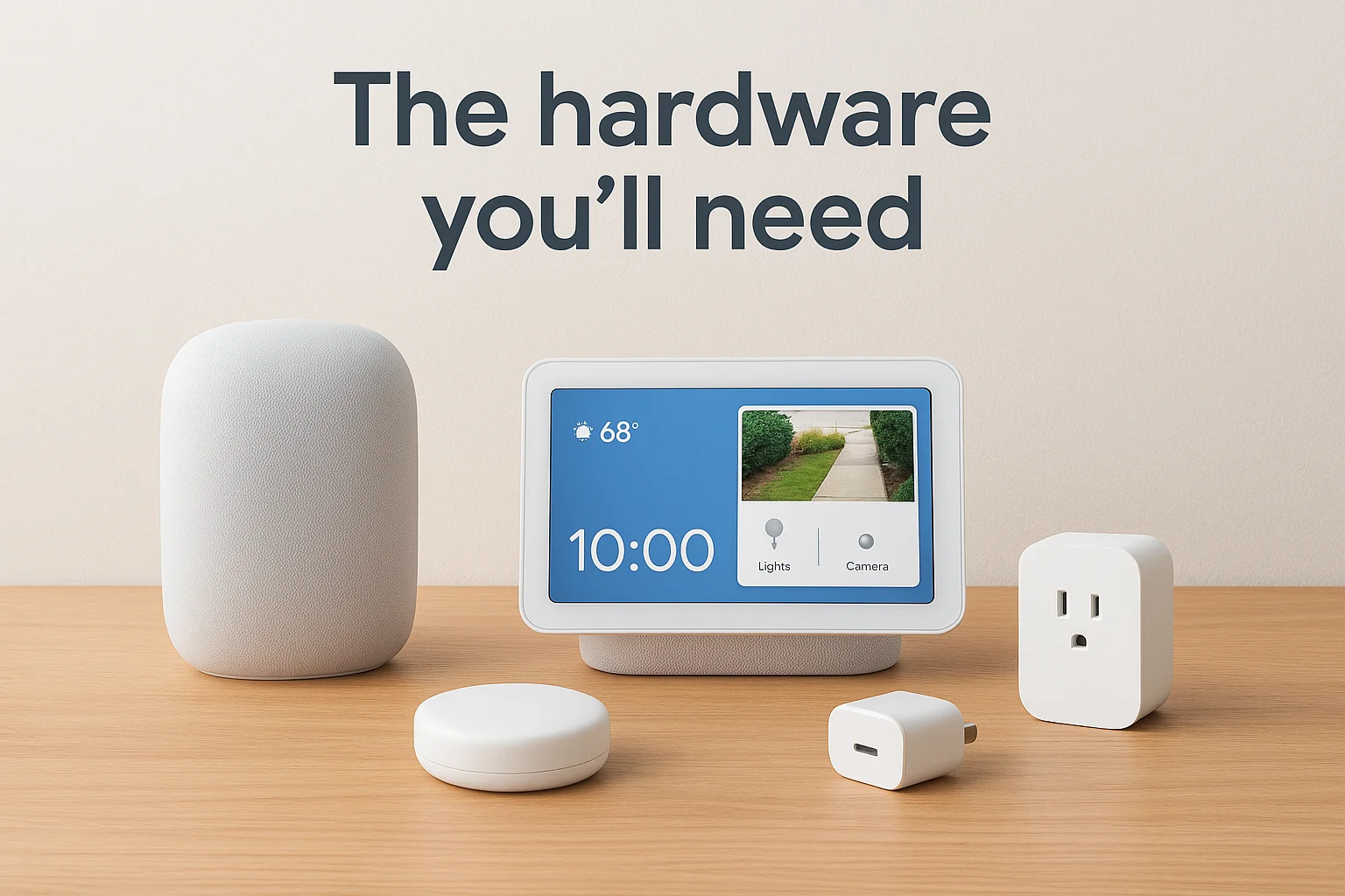 The hardware you'll need