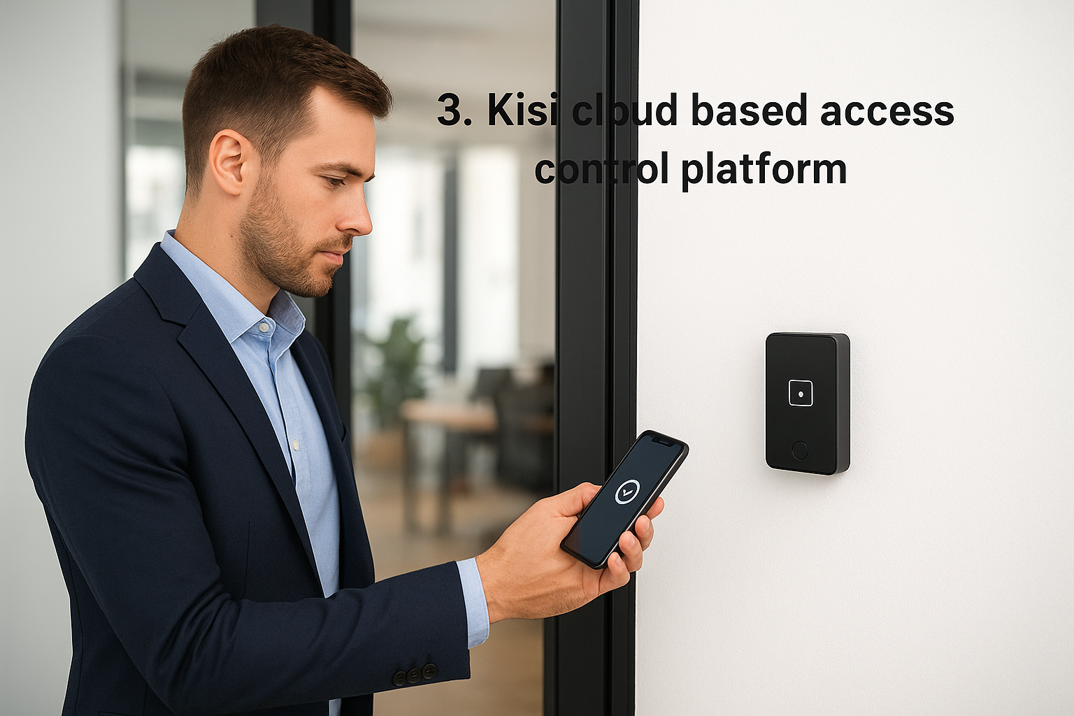 3. Kisi cloud based access control platform